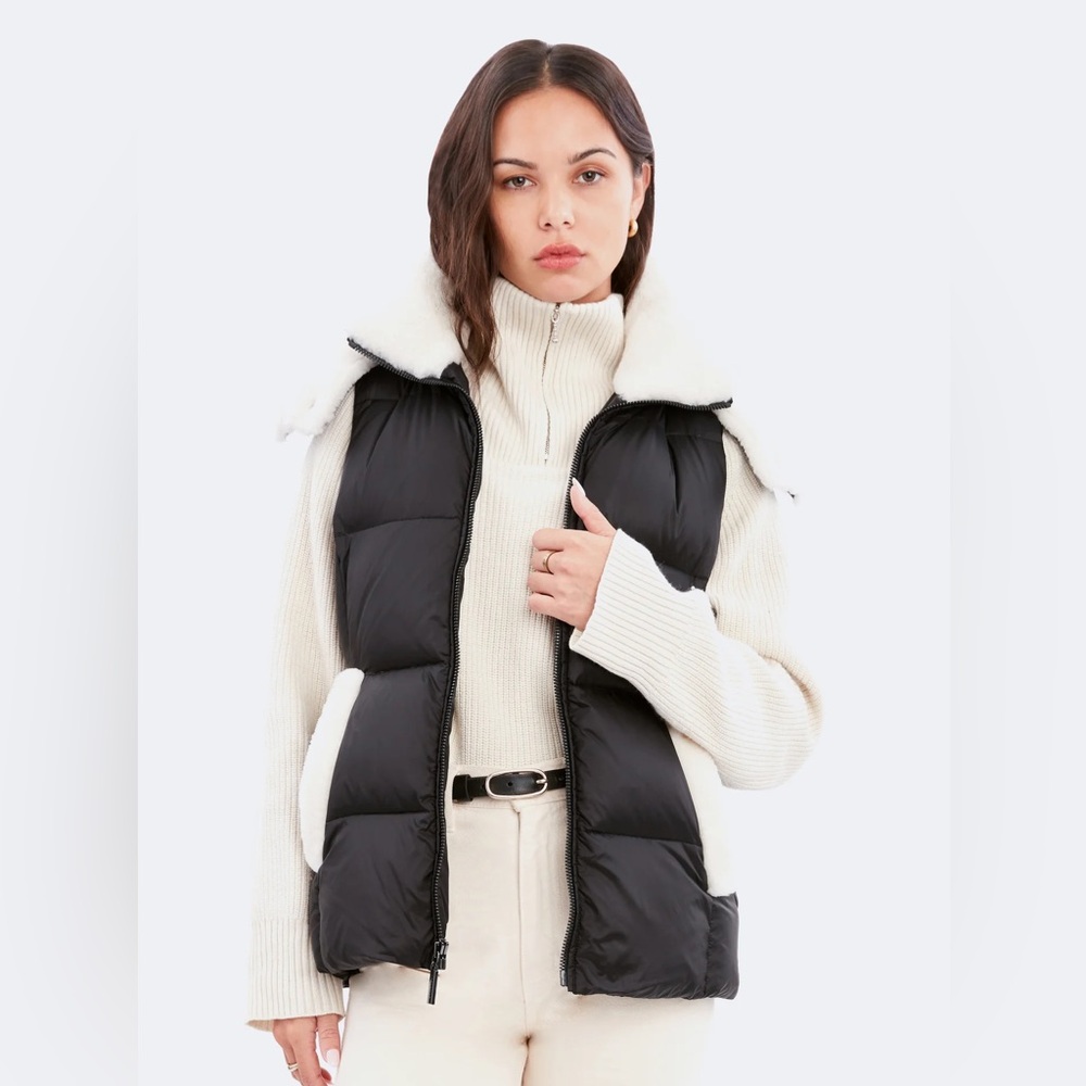 Dawn Levy Evelynn size (m) color (black) VEST